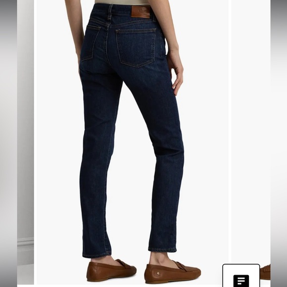 Lauren Ralph Lauren deep wash straight leg jeans - Picture 2 of 10